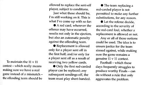 From article by Paul Gardner entitled "No More Simply Red" in World Soccer magazine, June 2004, page 15.