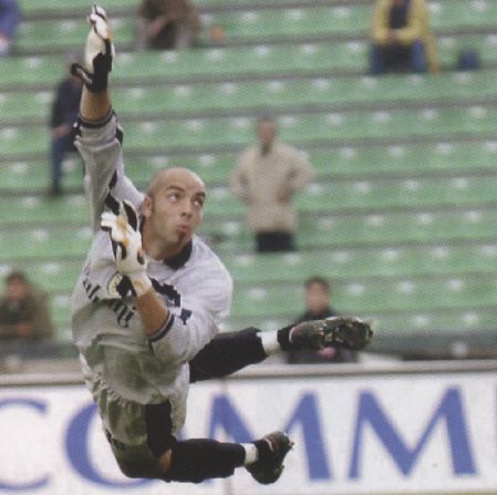 Photo of Chievo Goolkeeper Cristiano Lupatelli from World Soccer Magazine, September 2003 Issue, Page 69, in an article by Paddy Agnew which announced Lupatelli's transfer to Roma.