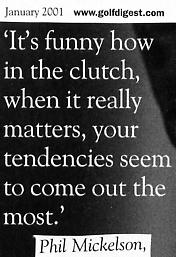 Image Credit:  The Golf Magazine, January 2001 issue, page 114, from an article titled "The full Phil" by John Hawkins, an interview of golfer Phil Michelson