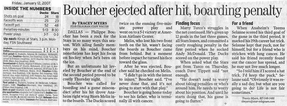 Image Credit:  Fort Worth Star-Telegram article about the infamous Boucher v. Melin incident of 2007.