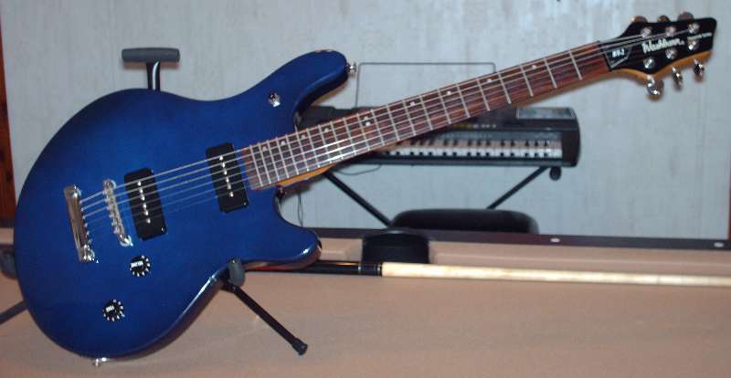 Washburn BT-2 electric guitar of the Maverick Series featuring P90 pickups