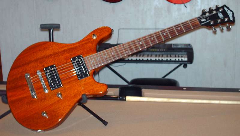 Washburn WMS studio electric guitar with seymour duncan pickups