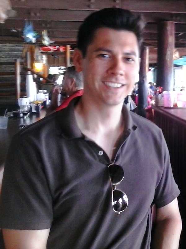 Marshall at The Back Porch Seafood & Oyster House in Destin, FL.