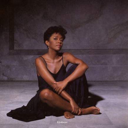 CD insert art for the first Anita Baker album Rapture.